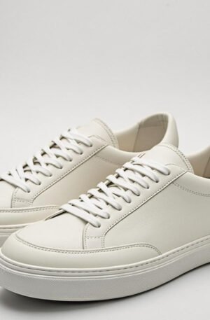 White Leather Sneakers
